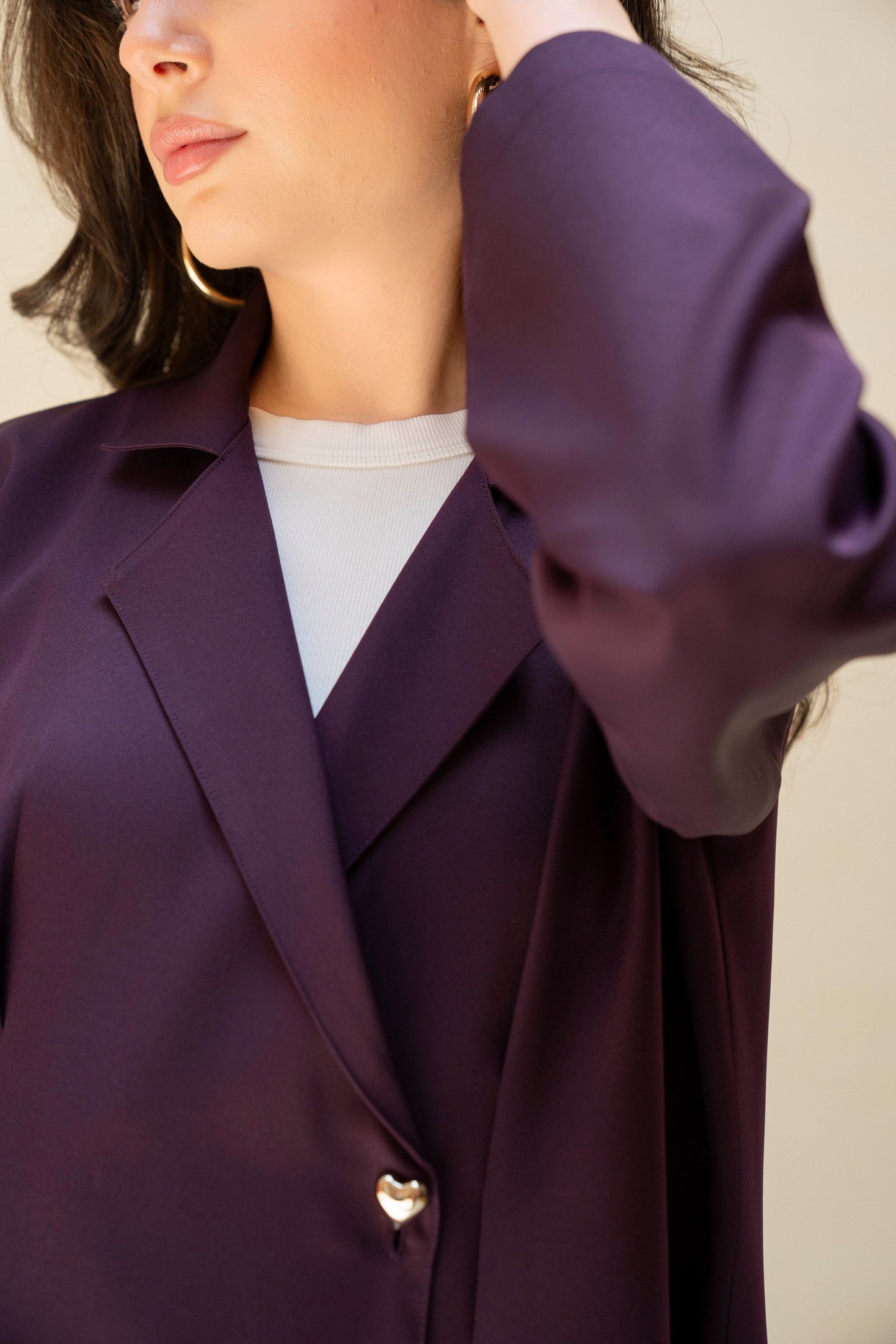 Heart Fold Abaya