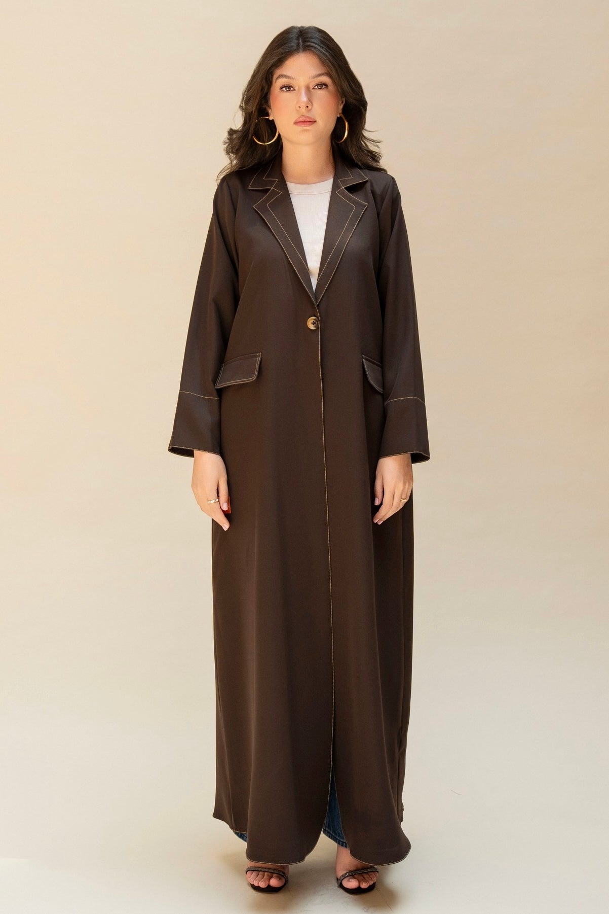 Stitchline Blazer Abaya