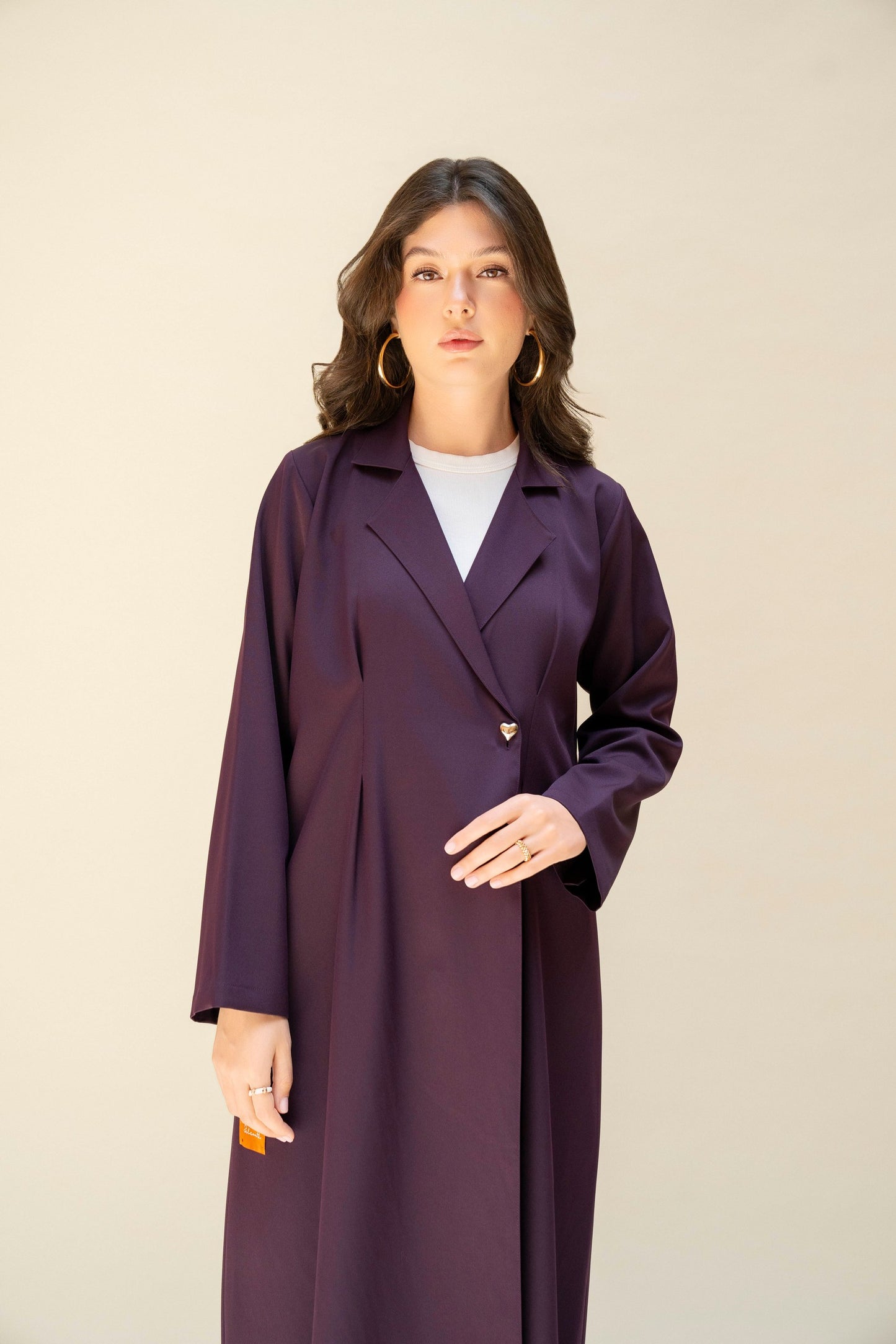 Heart Fold Abaya