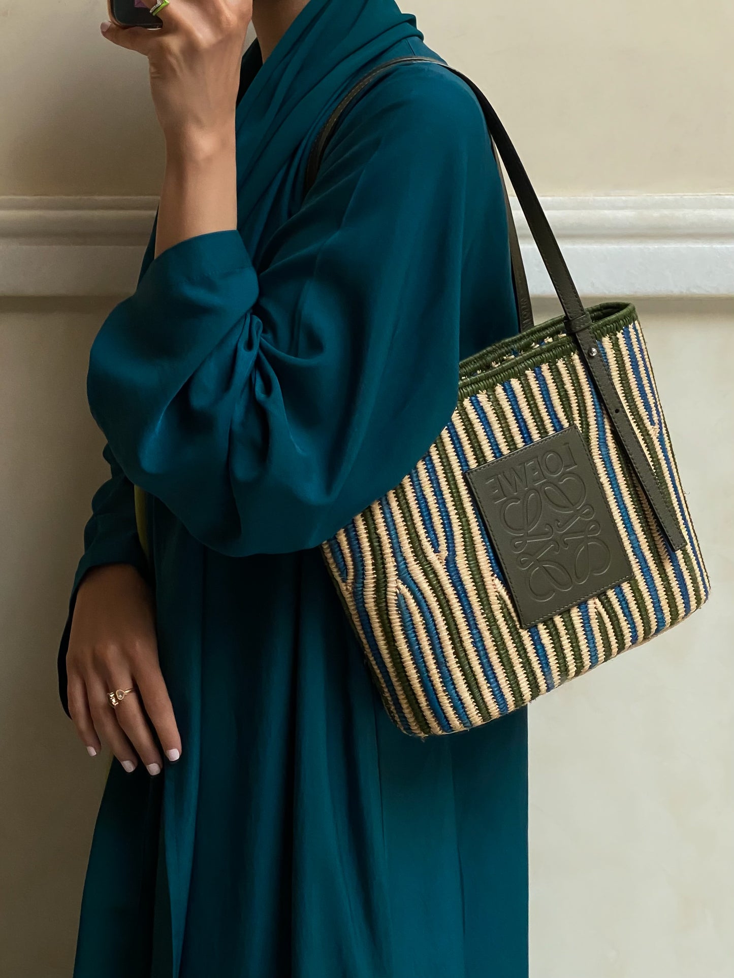 Turquoise Abaya