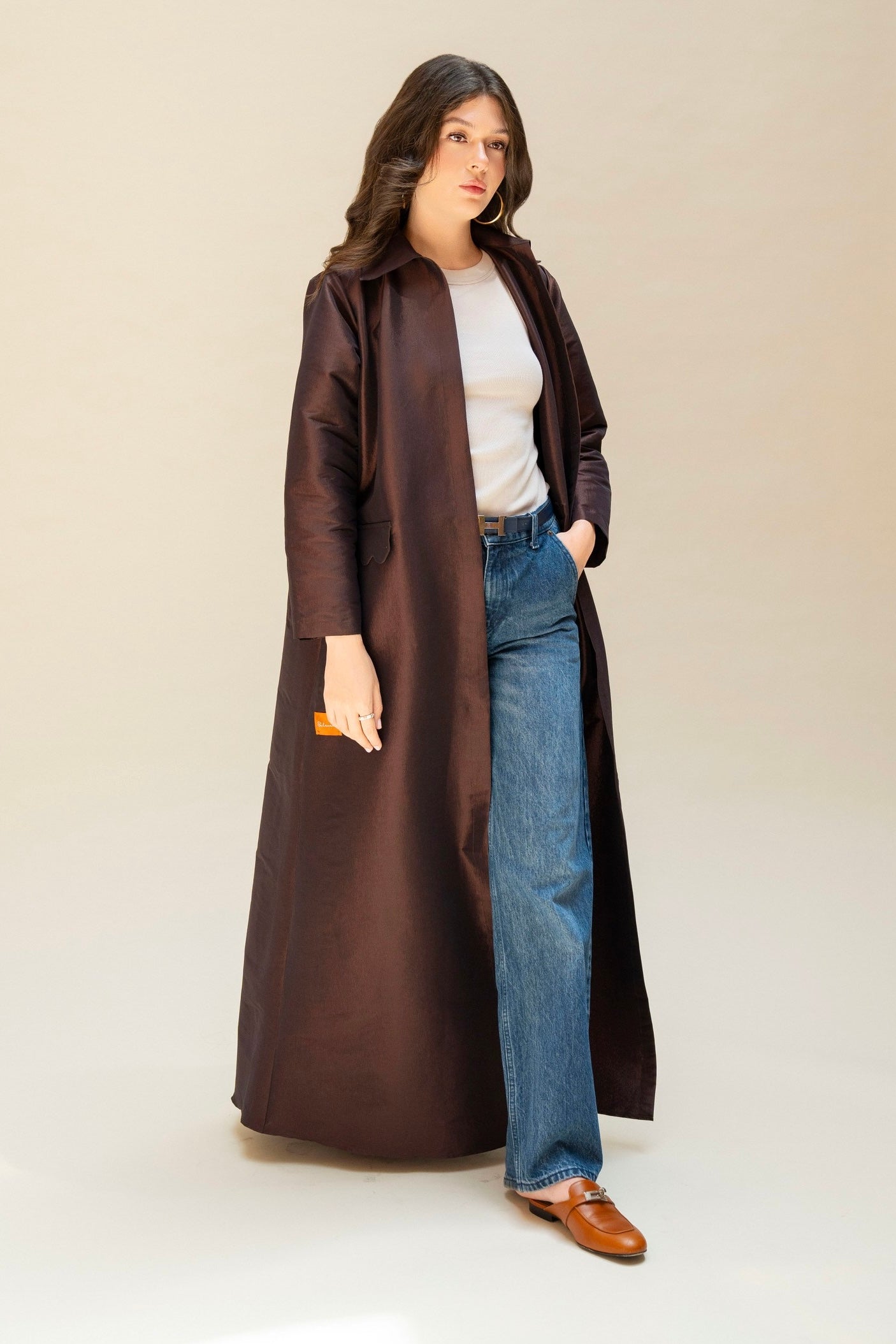 Scallop Line Abaya
