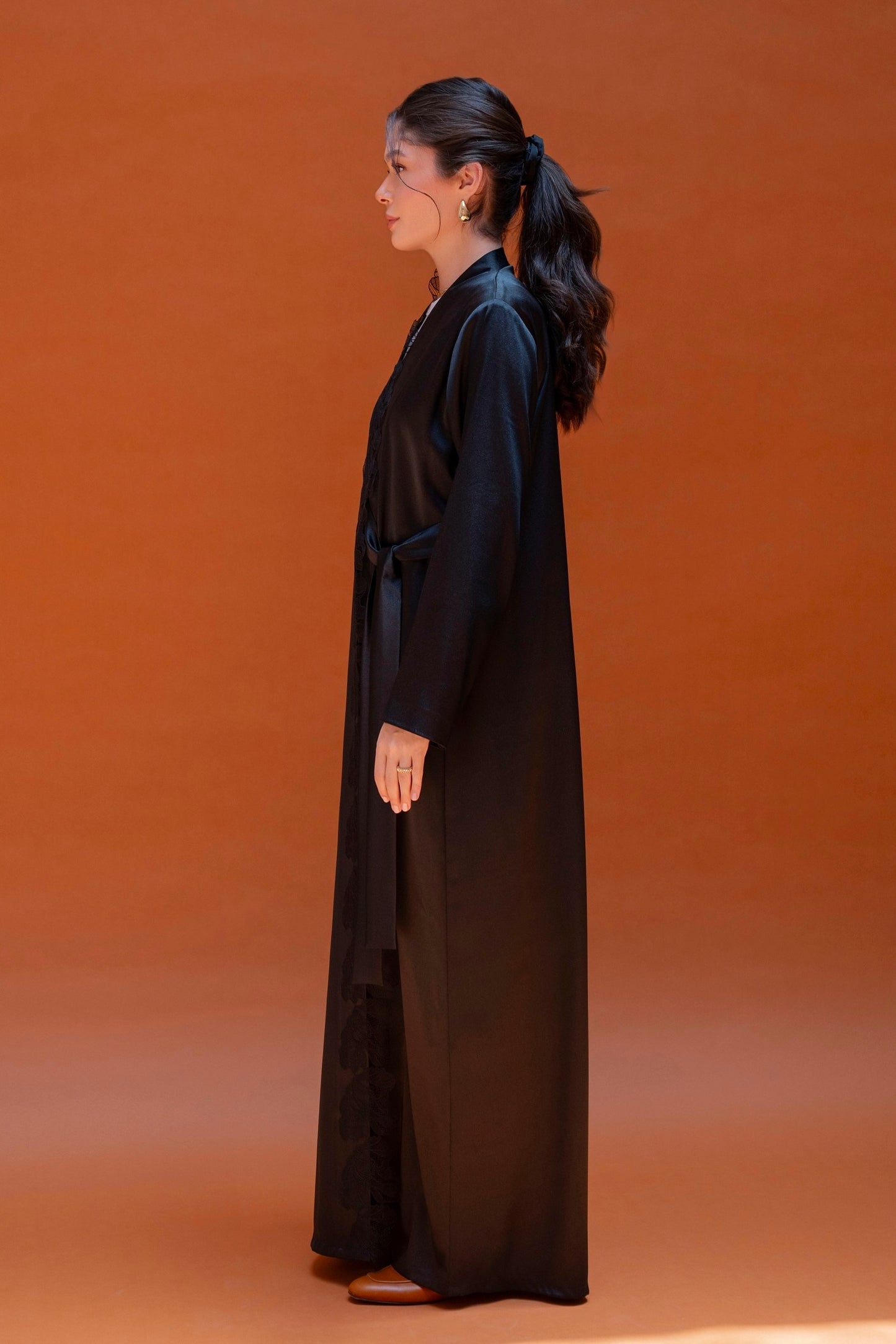 Petal Lace Abaya