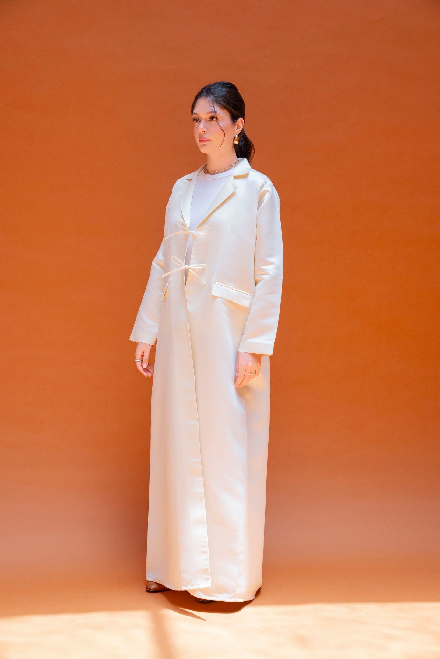 Double Bow Abaya
