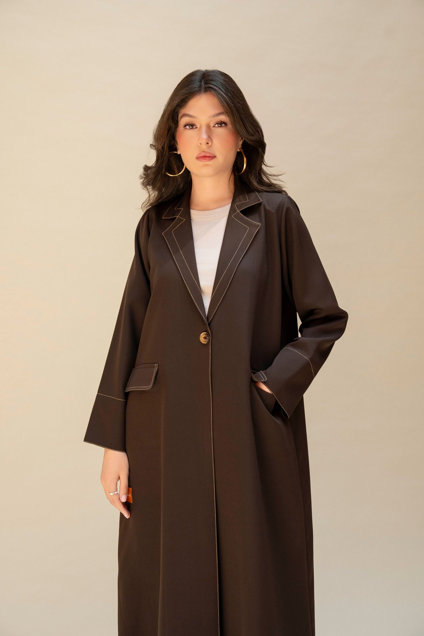 Stitchline Blazer Abaya