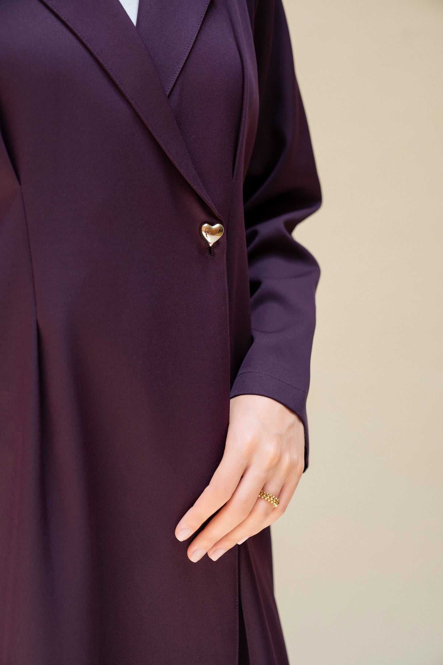 Heart Fold Abaya