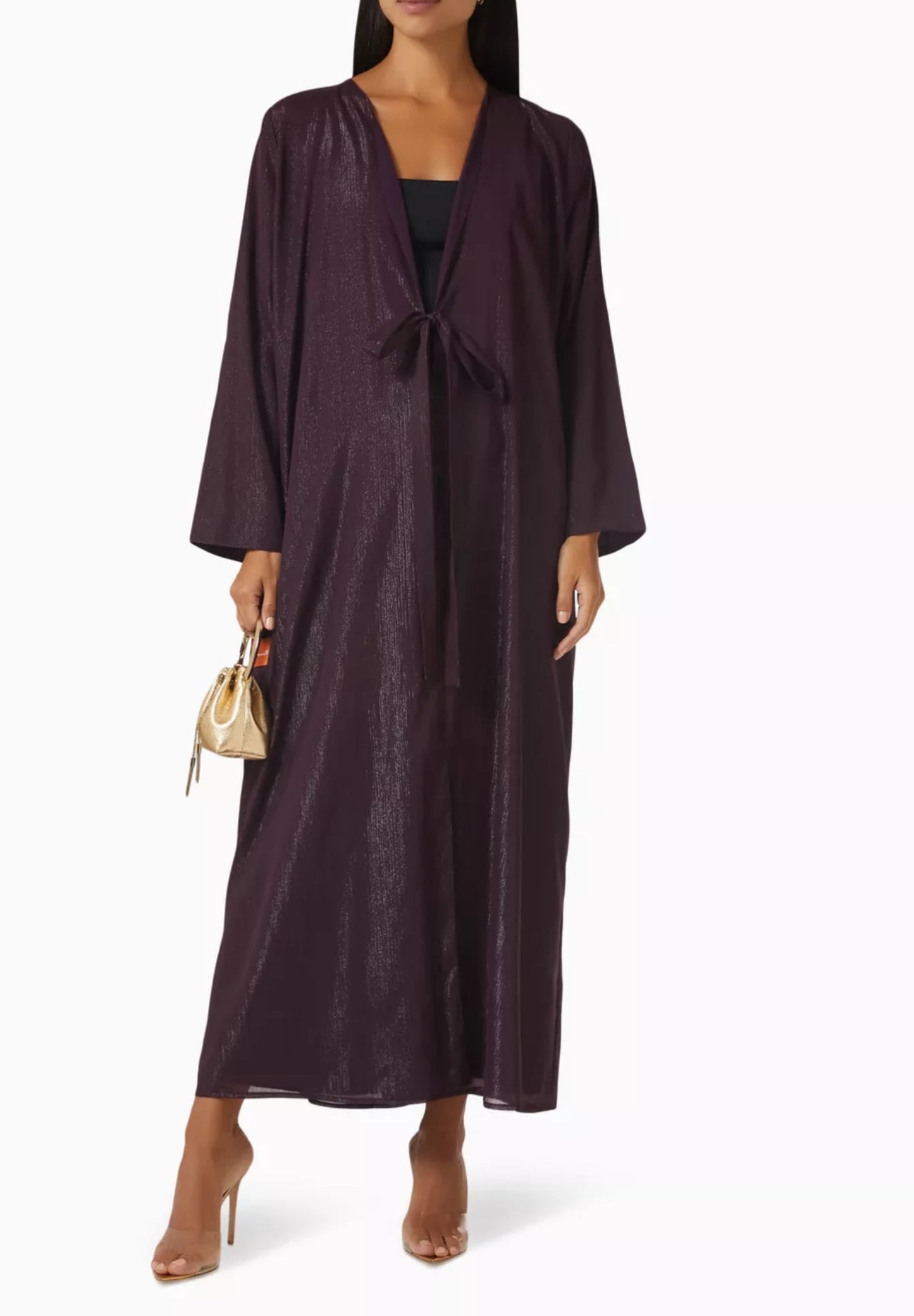 Plum Abaya