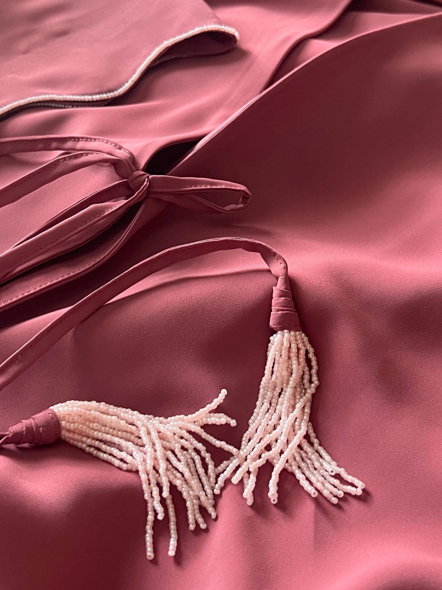 Tassel Drape Abaya