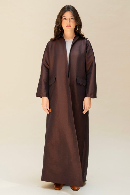 Scallop Line Abaya