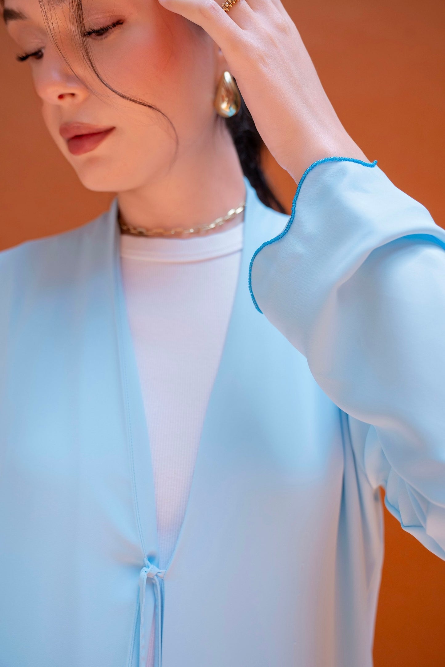 Tassel Drape Abaya