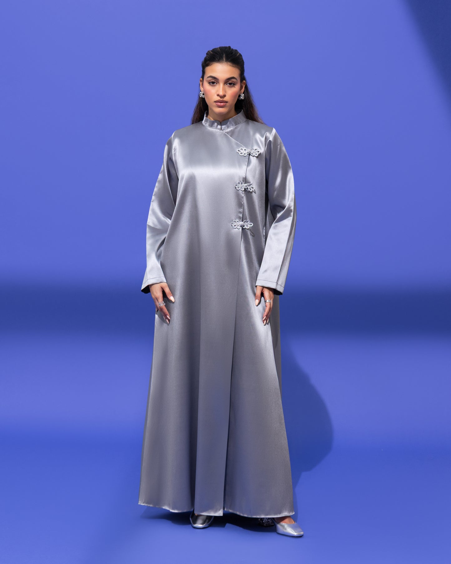 Mandarin Fold Abaya