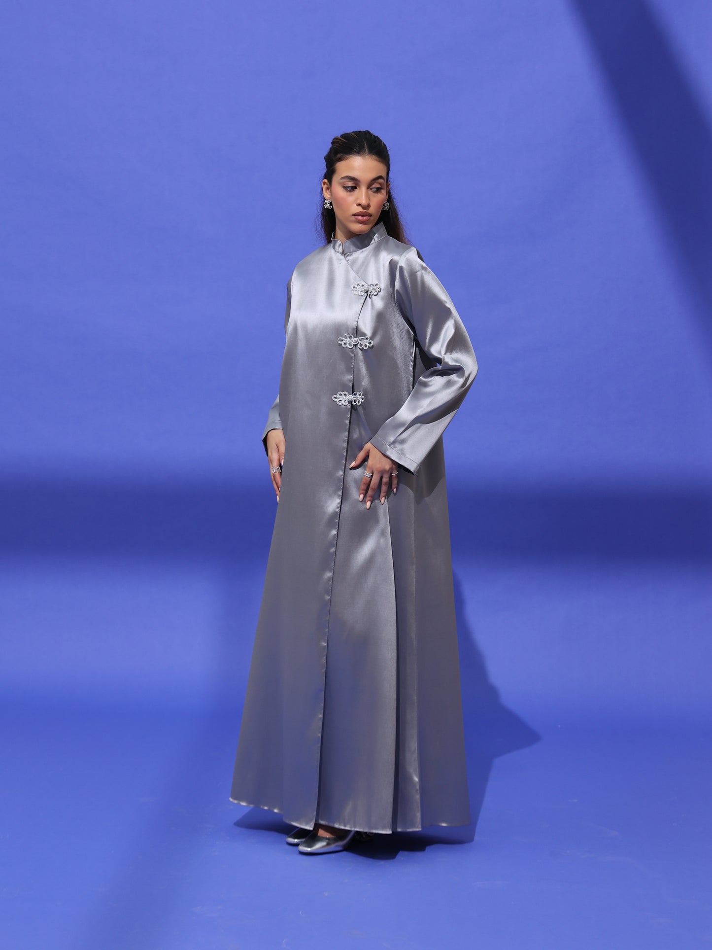 Mandarin Fold Abaya