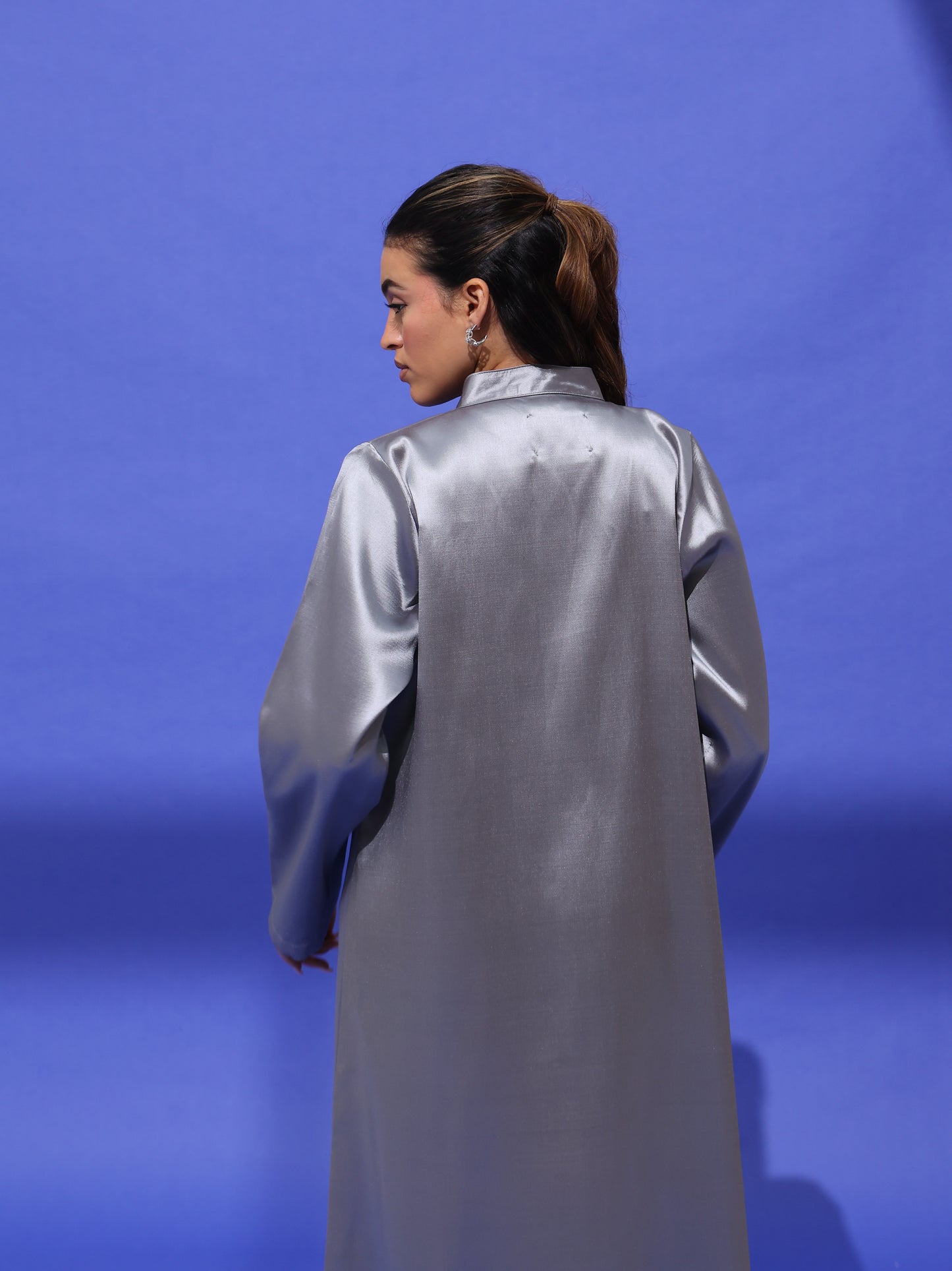 Mandarin Fold Abaya