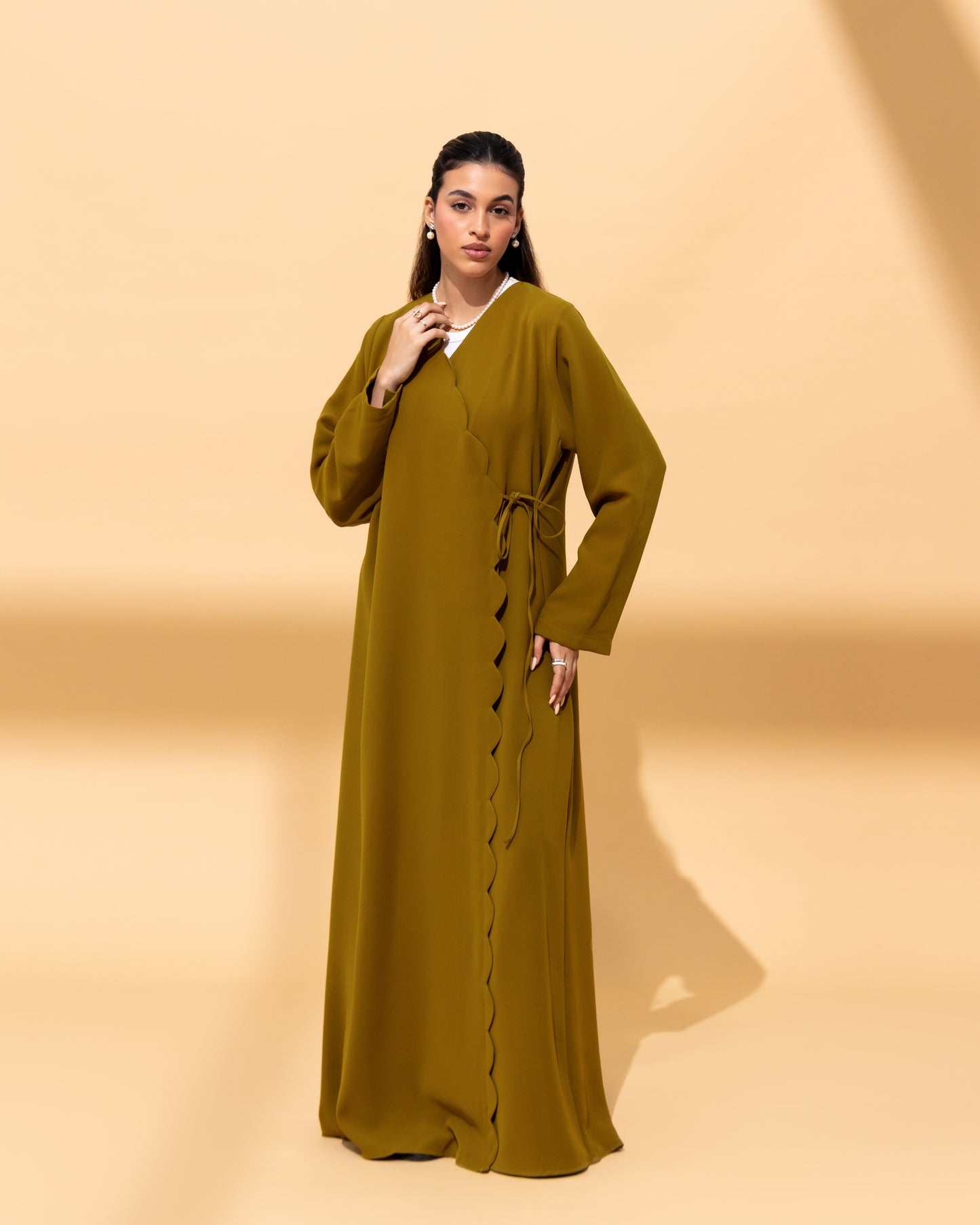 Wave Fold Abaya