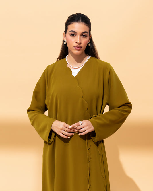 Wave Fold Abaya