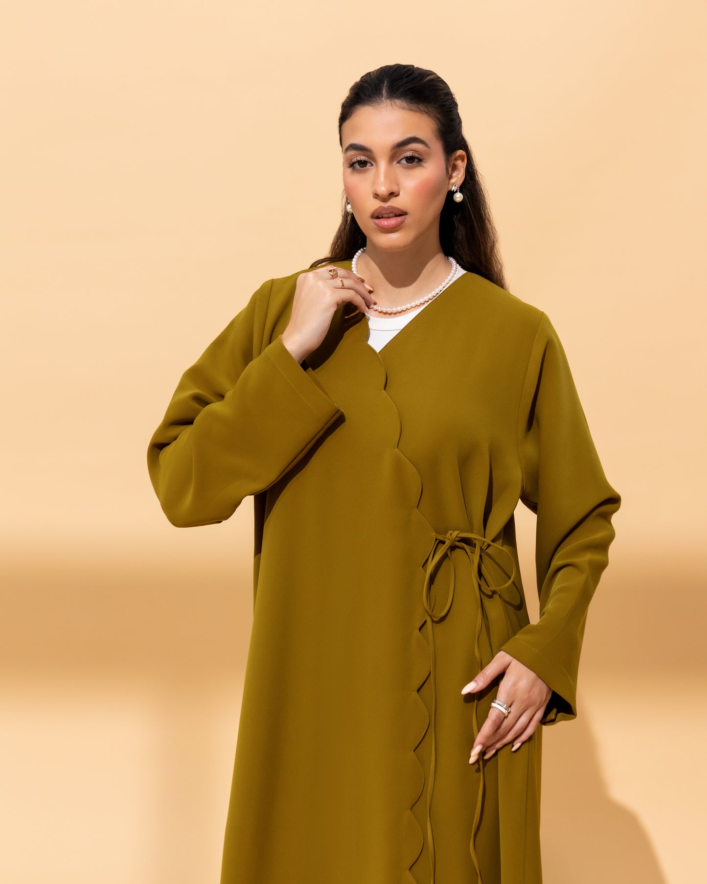 Wave Fold Abaya