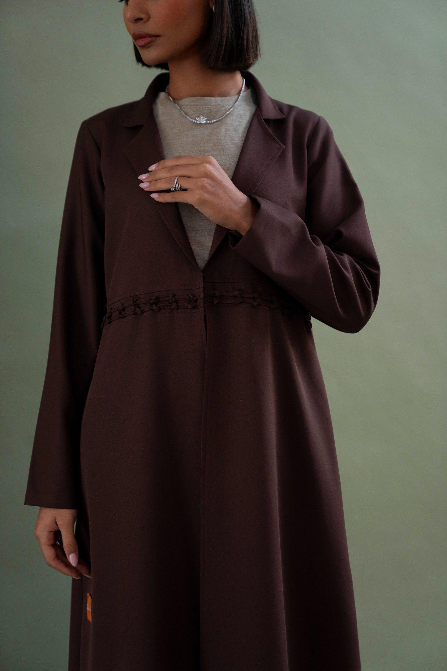 Twin Knots Abaya