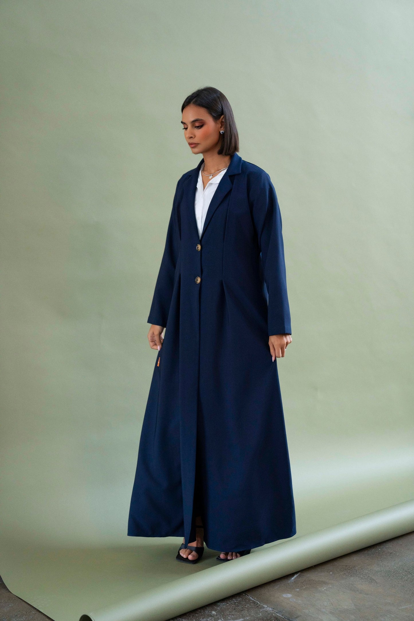 Dual Fold Suit Abaya