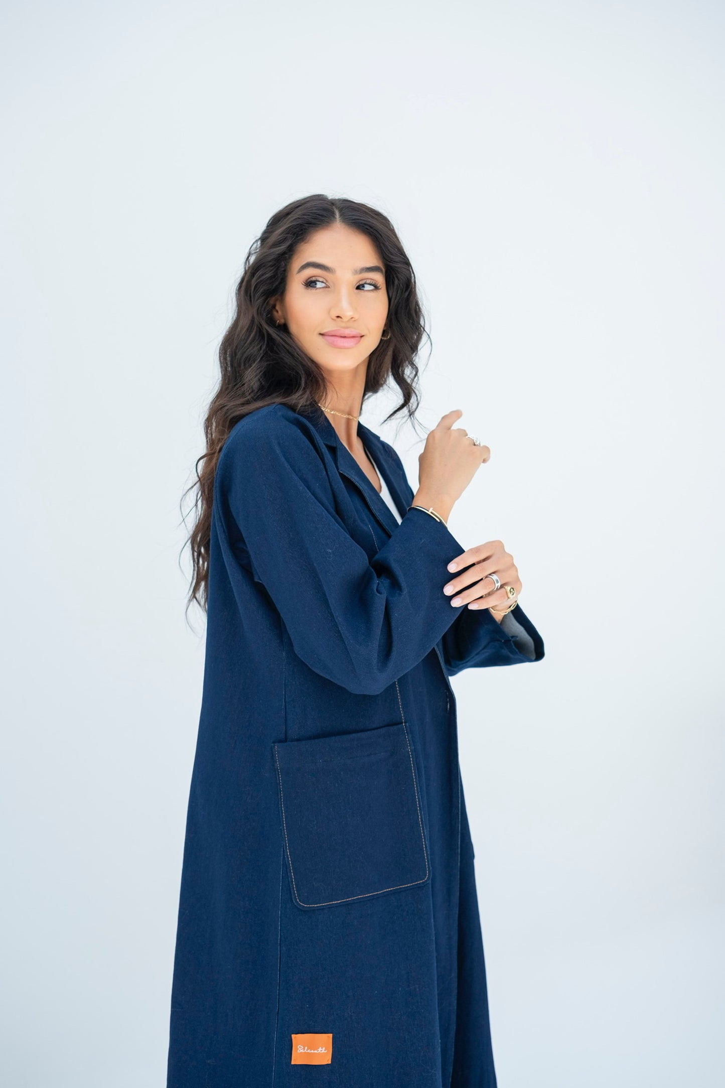 Denim Abaya