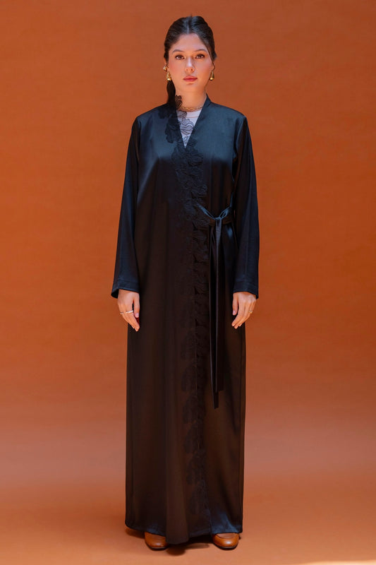 Petal Lace Abaya