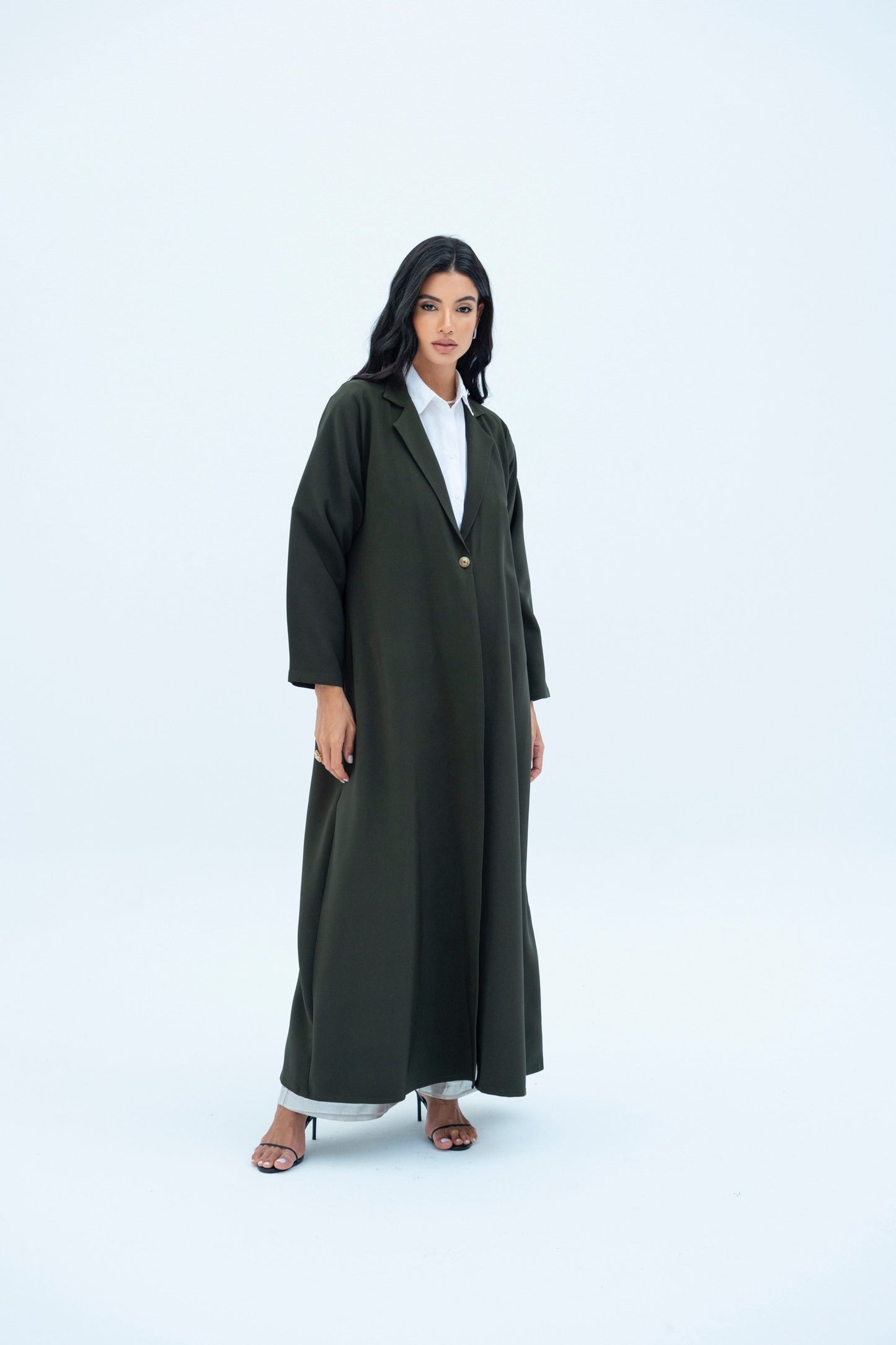 Ribbon Suit Abaya